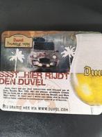 Bierviltje Duvel, Verzamelen, Ophalen of Verzenden, Zo goed als nieuw, Viltje(s), Duvel