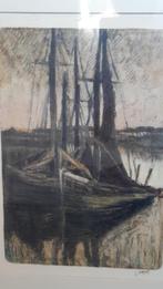 Leon Londot (Bergen, 1878 – Ukkel, 1953) was een Belgisch ku, Antiek en Kunst, Kunst | Etsen en Gravures, Ophalen of Verzenden