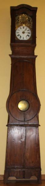 Horloge comtoise en chêne - 19ème siècle - VINTAGE, Enlèvement