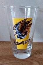 6 Schweppes glazen met tijger print., Nieuw, Frisdrankglas, Ophalen of Verzenden