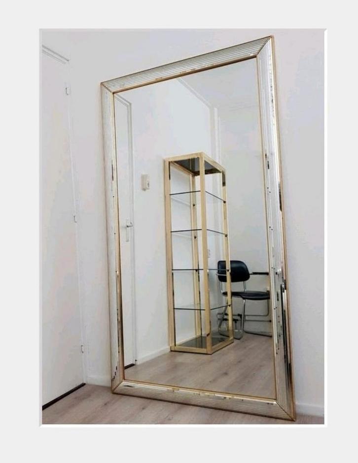 Monumentale spiegel, Huis en Inrichting, Woonaccessoires | Spiegels, 100 tot 125 cm, 150 tot 200 cm, Rechthoekig, Ophalen