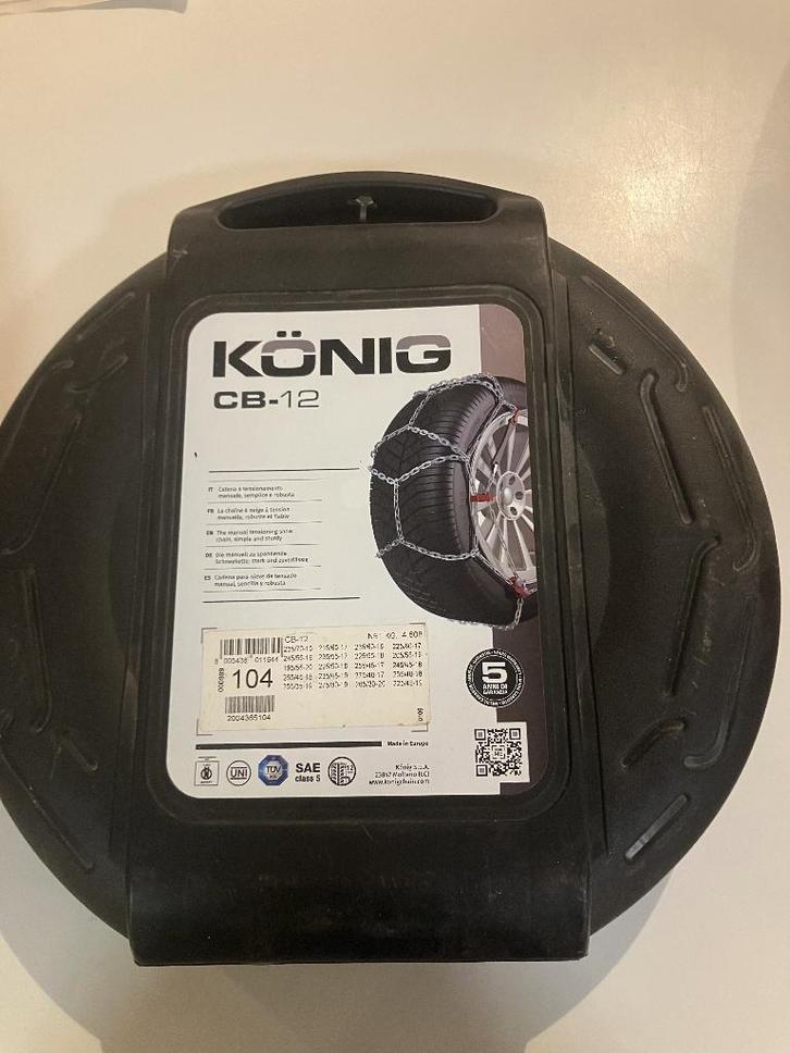 Konig BC sneeuwketting - 21 140, Auto diversen, Sneeuwkettingen, Zo goed als nieuw, Ophalen