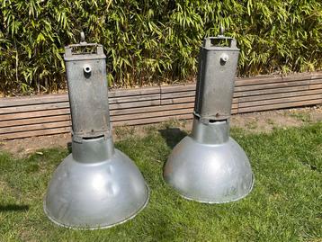 Stoere industriële fabriekslamp - bieden, Enlèvement, Utilisé