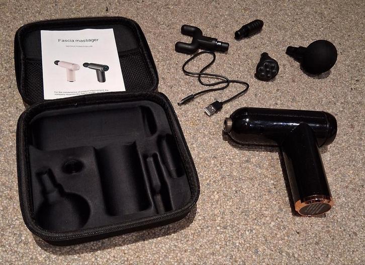 Mini massage gun .. compact,handig en krachtig., Sport en Fitness, Massageproducten, Zo goed als nieuw, Ophalen of Verzenden