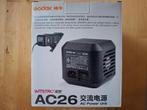 Godox AC26 Power Unit voor AD600Pro, Audio, Tv en Foto, Fotografie | Fotostudio en Toebehoren, Ophalen of Verzenden, Nieuw, Overige typen