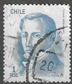 Chili 1975 - Yvert 461 - Diego Portales (ST), Affranchi, Envoi