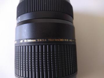 Zoomlens Tamron AF 70~300 mm F/4-55.6  Di LD Macro 1:2 beschikbaar voor biedingen