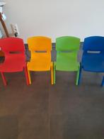 4 kleurrijke kinderstoelen, Ophalen, Zo goed als nieuw, Stoel(en)