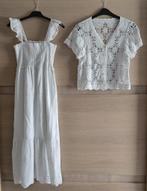 Kleedje + gilet maat M/L, Maat 38/40 (M), Wit, Nieuw, Ophalen of Verzenden