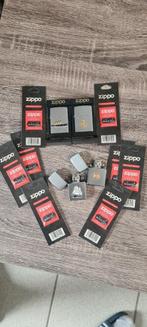 4 x vintage Zippo's plus lonten, Ophalen of Verzenden, Zo goed als nieuw, Aansteker