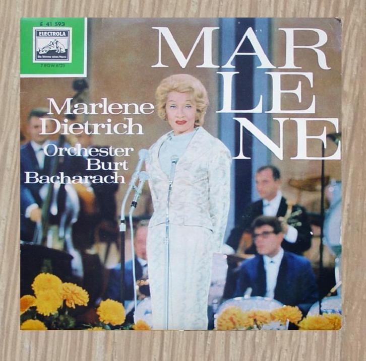 7" EP -  Marlene Dietrich  – Marlene, Cd's en Dvd's, Vinyl Singles, EP, Pop, 7 inch, Ophalen of Verzenden