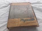 1966 Plymouyh Service Manual - Garage reparatieboek, Ophalen of Verzenden