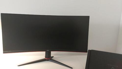 AOC 34 inch gebogen monitor - Zo goed als nieuw!, Computers en Software, Monitoren, Zo goed als nieuw, 101 t/m 150 Hz, DisplayPort