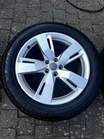 4 Jantes Audi Q5 19 pouces avec 4 pneus Goodyear Excellence, Gebruikt, Velg(en), 235 mm, All Season