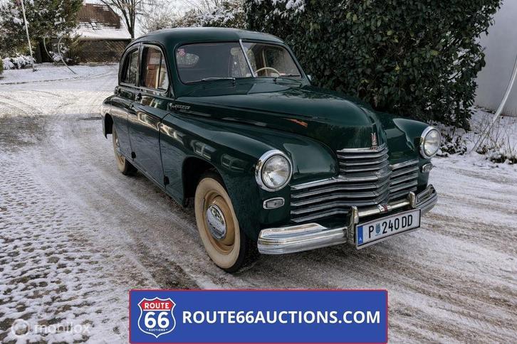 GAZ Pobeda | 1949 | Route 66 Auctions, Autos, Oldtimers & Ancêtres, Entreprise, Achat, Autres marques, Essence, Autre carrosserie