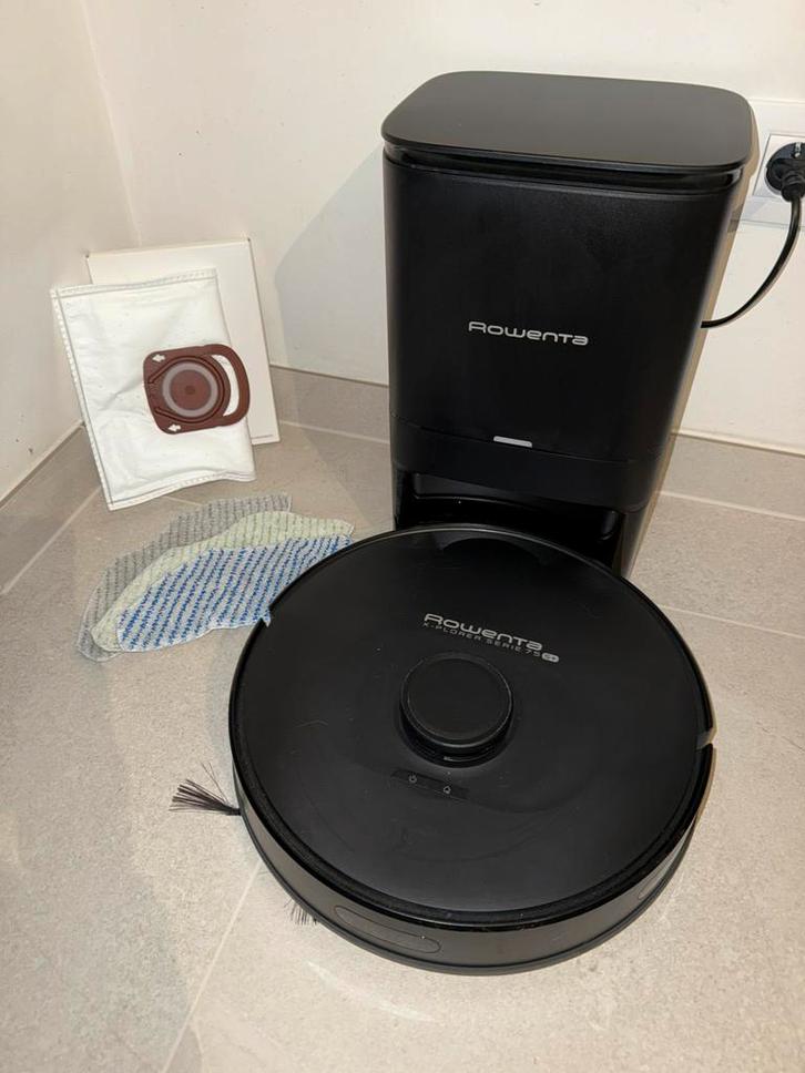 Rowenta X-Plorer Serie 75S+ robotstofzuiger met dweilfunctie, Elektronische apparatuur, Stofzuigers, Zo goed als nieuw, Robotstofzuiger