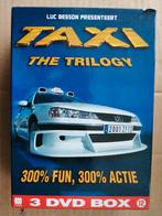 Taxi the trilogy aktie dvd box, Cd's en Dvd's, Boxset, Actie, Ophalen of Verzenden, Zo goed als nieuw