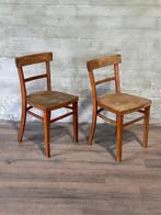 Diverse oude houten authentieke stoelen / prijs per stoel, Huis en Inrichting, Stoelen, Gebruikt, Twee, Bruin, Ophalen of Verzenden