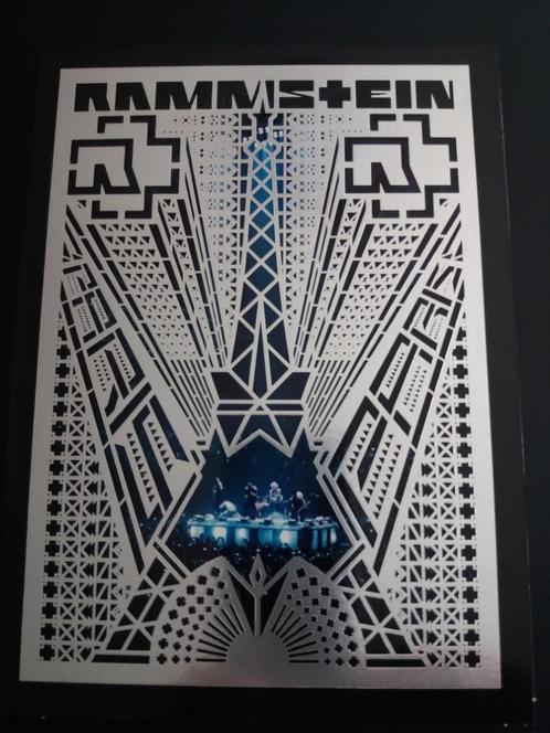 RAMMSTEIN - PARIS 1 blu-ray + 2 CD, Cd's en Dvd's, Cd's | Hardrock en Metal, Zo goed als nieuw, Ophalen