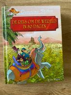 Geronimo Stilton - De reis om de wereld in 80 dagen, Boeken, Ophalen of Verzenden, Zo goed als nieuw, Geronimo Stilton; Jules Verne