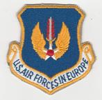 Embleem / patch USAF - US Air Forces in Europe, Verzamelen, Militaria | Algemeen, Ophalen of Verzenden, Luchtmacht, Embleem of Badge