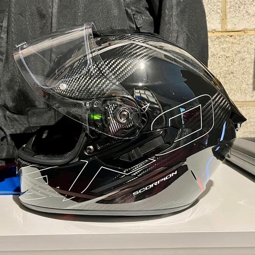 Scorpion Exo-1400 EVO II Carbon Air Reika, Motoren, Kleding | Motorhelmen, Dames, Heren, Integraalhelm, XL, Overige merken, Tweedehands