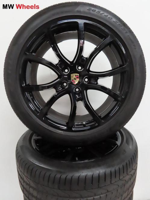 Porsche 21 inch Origineel Cayenne 9Y E3 velgen zomerbanden, Auto-onderdelen, Banden en Velgen, Banden en Velgen, Zomerbanden, 21 inch