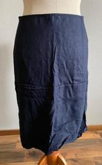 Donkerblauwe rok Louis Féraud maat 46, Maat 46/48 (XL) of groter, Louis Féraud, Zo goed als nieuw, Onder de knie