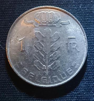 1 frank 1976 FR (lijn onder ELGIQUE) - Boudewijn I beschikbaar voor biedingen