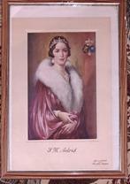 mooie portret van belgië koningin astrid, Verzamelen, Koningshuis en Royalty, Ophalen, Zo goed als nieuw, Kaart, Foto of Prent
