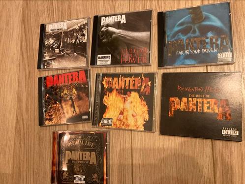 7 Pantera cd’s (kan ook apart), Cd's en Dvd's, Cd's | Hardrock en Metal, Zo goed als nieuw, Ophalen of Verzenden