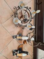 1 Lustre et 2 lampes murales, Maison & Meubles, Lampes | Lustres, Enlèvement, Utilisé