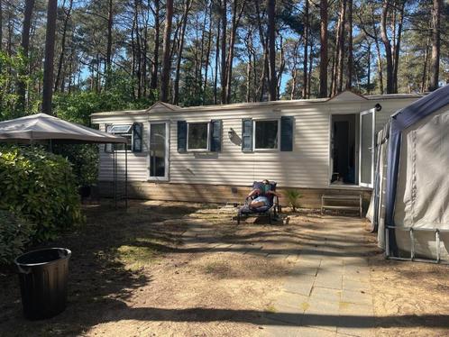 Mooie stacaravan op rustige camping te koop, Caravans en Kamperen, Stacaravans, tot en met 4, Ophalen