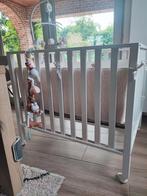 Babypark wit, witte wieltjes, Ophalen, Zo goed als nieuw