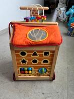 Houten loopwagentje, Kinderen en Baby's, Speelgoed | Houten speelgoed, Ophalen, Gebruikt, Duw- of Trekspeelgoed