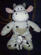 Set van 3 „knuffels” COWS, Kinderen en Baby's, Speelgoed | Knuffels en Pluche, Koe, Ophalen of Verzenden, Zo goed als nieuw
