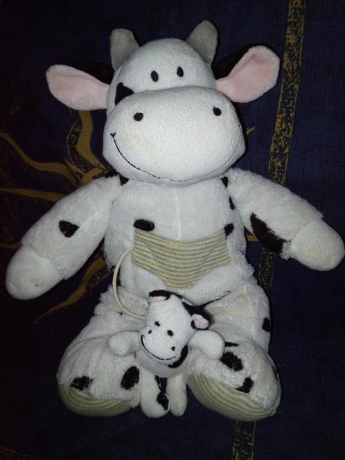 Set van 3 „knuffels” COWS, Kinderen en Baby's, Speelgoed | Knuffels en Pluche, Zo goed als nieuw, Koe, Ophalen of Verzenden