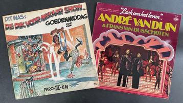 ANDRÉ VAN DUIN - Dikvoormekaarshow & Lachen om t leven (2LP) beschikbaar voor biedingen