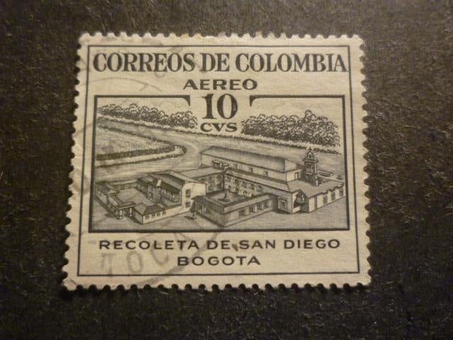 Colombia/Colombie 1954 Mi 671(o) Gestempeld/Oblitéré, Envoi