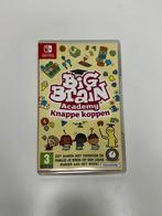 Nintendo switch big braing academy knappe koppen, Ophalen of Verzenden, Zo goed als nieuw