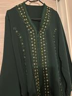 Groene kaftan te koop, Kleding | Dames, Trouwkleding en Trouwaccessoires, Ophalen of Verzenden, Gedragen, Groen