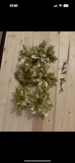 6 gouden kerstbloemen, Ophalen, Nieuw