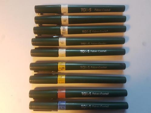 Faber-Castell TG1-S Technische tekenpen 8 euro/stuk, Hobby en Vrije tijd, Tekenen, Gebruikt, Overige typen, Ophalen of Verzenden