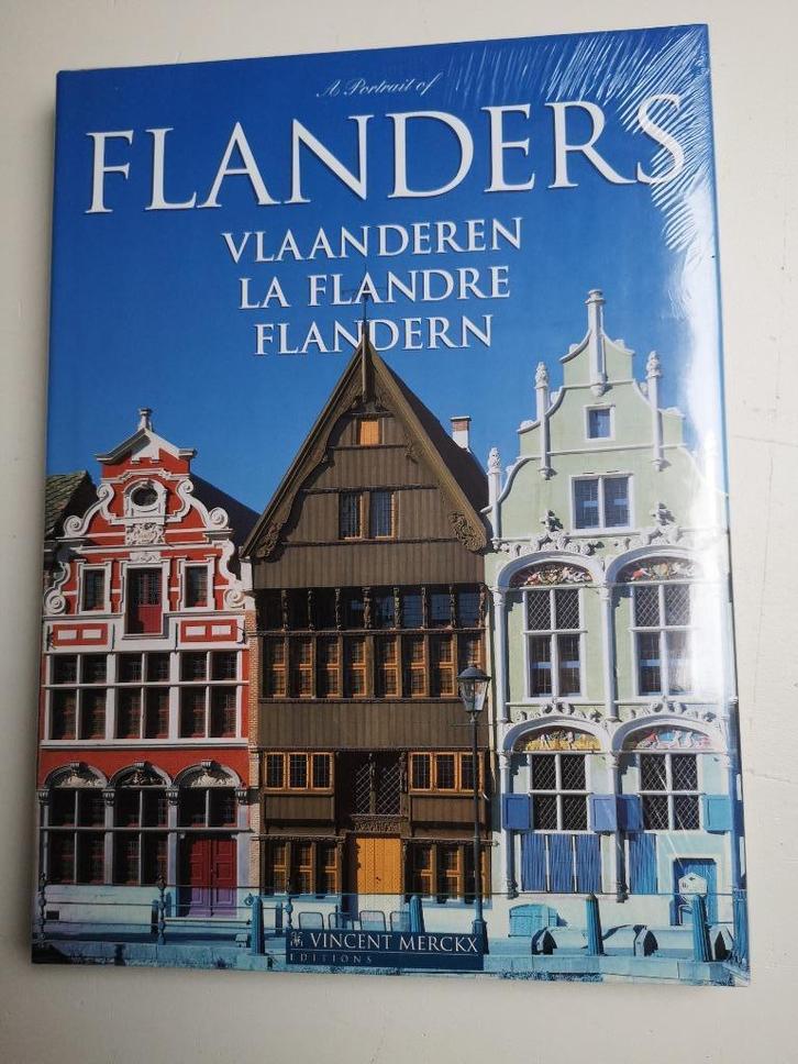 Boek Flanders - Vlaanderen - La flandere - Vlandern, Boeken, Kunst en Cultuur | Architectuur, Stijl of Stroming, Ophalen of Verzenden