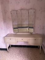 Vintage kaptafel met spiegel, Huis en Inrichting, Ophalen, Gebruikt, 100 tot 150 cm, 100 tot 150 cm