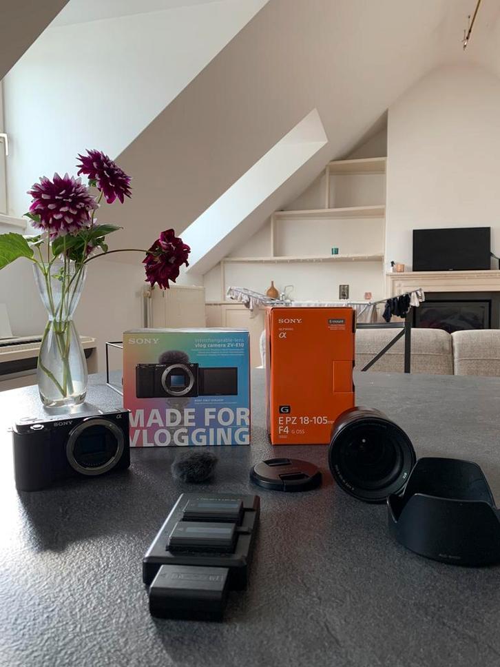 Le pack vlogger Sony zve 10, Immo, Appartementen en Studio's te huur, Provincie Waals-Brabant