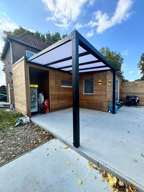 Terrasoverkapping vanaf €2000 Gratis Montage Op Maat, Tuin en Terras, Overkappingen, Nieuw, Serre, Ophalen