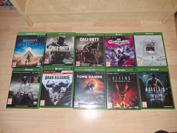 Xbox one games  beschikbaar voor biedingen