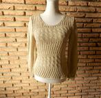 (37) -pull femme t.38 beige - yves paris -, Maat 38/40 (M), Beige, Ophalen of Verzenden, Zo goed als nieuw