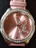 Origineel Playboy-horloge, Handtassen en Accessoires, Met strass, Overige merken, Staal, Ophalen of Verzenden
